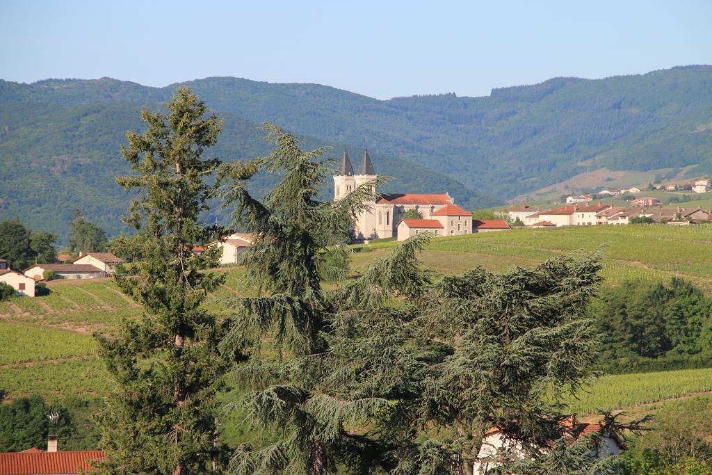 Les Glycines - Domaine Gilles Coperet Acomodação com café da manhã Régnié Exterior foto